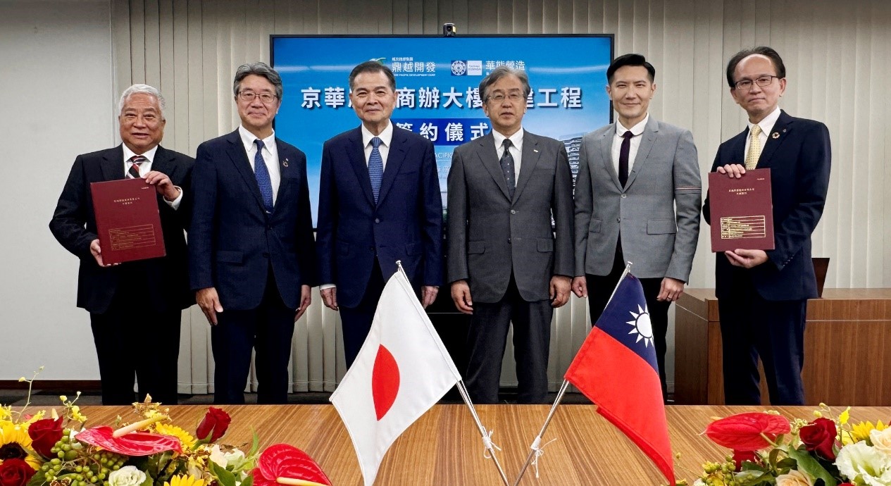 強強聯手 ! 京華廣場攜手華熊營造簽約